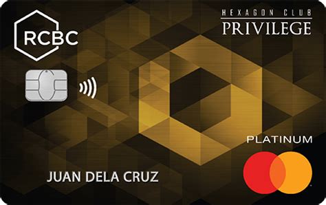 rcbc hexagon credit card limit|Hexagon Club: A Premium Banking Club .